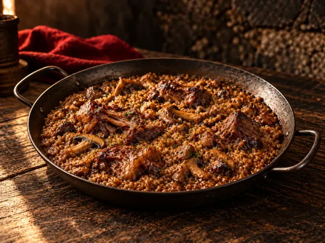 Arroz con rabo de toro