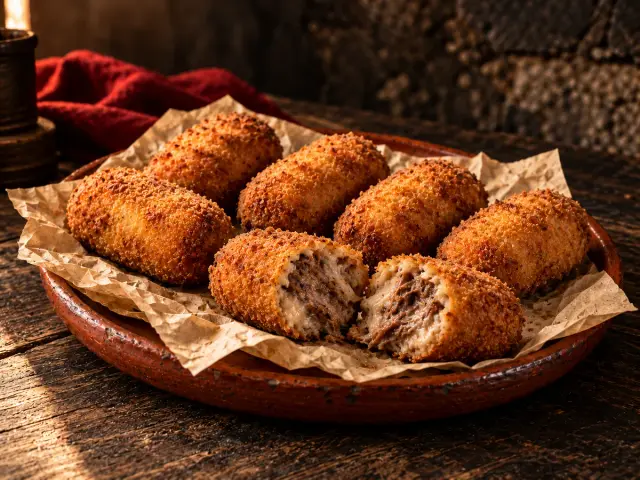 Croquetas de rabo de toro (ración)