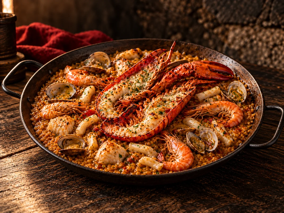Arroz con bogavante