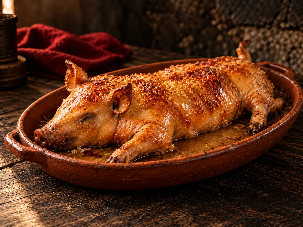 Cochinillo de Segovia entero